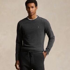 Polo by Ralph Lauren Charcoal Crewneck Sweater